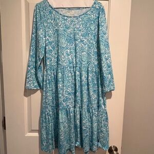 Lily Pulitzer Dress (3/4 Sleeve) - Sz L